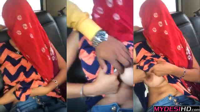 Viral Desi Mms Naughty Indian Girl Flashing Her Big Boobs In A Car